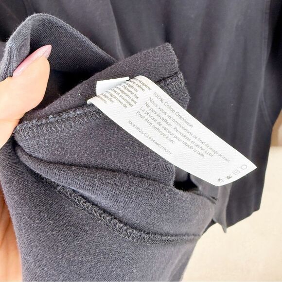 Eileen Fisher Black Sweatshirt Pullover Shirt 1X Artsy Lagenlook - Picture 6 of 6